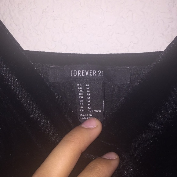 Velvet black dress - Picture 2 of 4